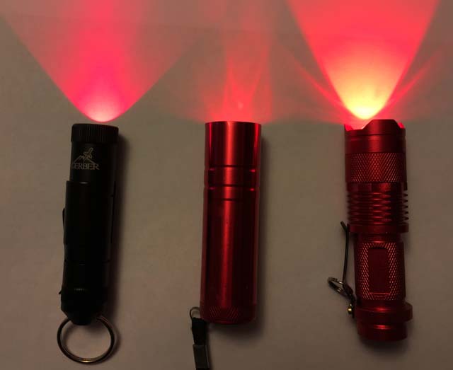 NEW!!! 3 LED Night Vision Red Astronomy Cap Light 