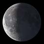 23 Waning Crescent Moon with Earthshine