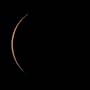 28 Old Crescent Moon in the Sun's last grasp 140725